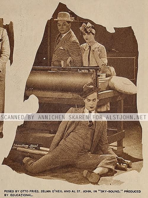 Al St. John in "Sky Bound" (1926)